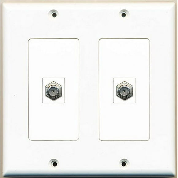 Dual Coax Wall Plates