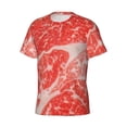 thumbnail image 3 of Rocae Beef Steaks for Men's Moisture-Wicking Crew Tee - T-Shirt for Sports, Outdoor Activities, and Casual Wear3X-Large, 3 of 9