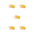 thumbnail image 2 of Maoww Female Mini Portable Facial Powder Foundation Puff Make Up Concealer Sponge Cosmetics Universal Skin for Travel Yellow Type2 NO2, 2 of 6
