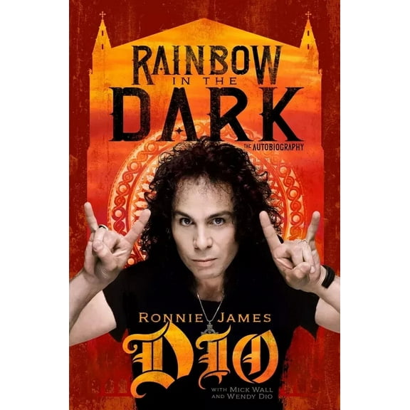 Ronnie James Dio Book Cover Poster in 2021 ORIGINAL RAINBOW IN THE DARK 11 x 17 Inch Poster
