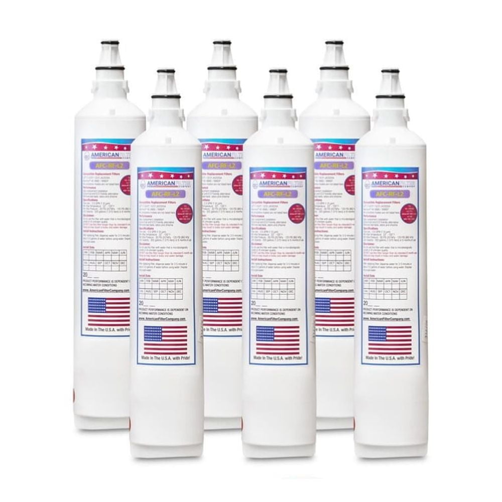 AFC® #AFC-RF-L2, Compatible with LG® 5231JA2006F-S Refrigerator Water Filter -Made in U.S.A. - 6 Filters