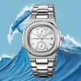 thumbnail image 4 of COM1950s Montre de Sport Numérique pour Homme Étanche 50 m, Montre d'Extérieur à Affichage LED avec Chronomètre, Alarme, Résistante aux Chocs pour la Randonnée, la Course et la Mise en Forme, 4 of 7