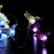 thumbnail image 4 of Cadena de luces decorativas con forma de colibrí, 13,12 pies, 40 LED de color blanco frío, resistente a la intemperie, funciona con pilas, 8 modos, cadena de luces de primavera para fiestas navideñas,, 4 of 5