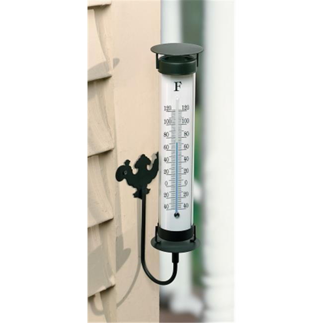 River City Cuckoo 913814 Indoor Outdoor Wall Mount Thermometer with