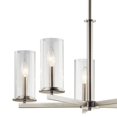 thumbnail image 4 of 43999NI Kichler Lighting Crosby - 5 light Medium Chandelier - with Contemporary Inspirations - 22.25 inches tall by 26.25 inches wide-Brushed Nickel, 4 of 5