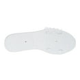 thumbnail image 3 of Chatties Casual Studded Flat Slide Sandals, White (Women's), 3 of 6