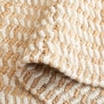 thumbnail image 6 of Safavieh Natural Fiber Aydan Striped Area Rug, Natural/Ivory, 6' x 6' Square, 6 of 11