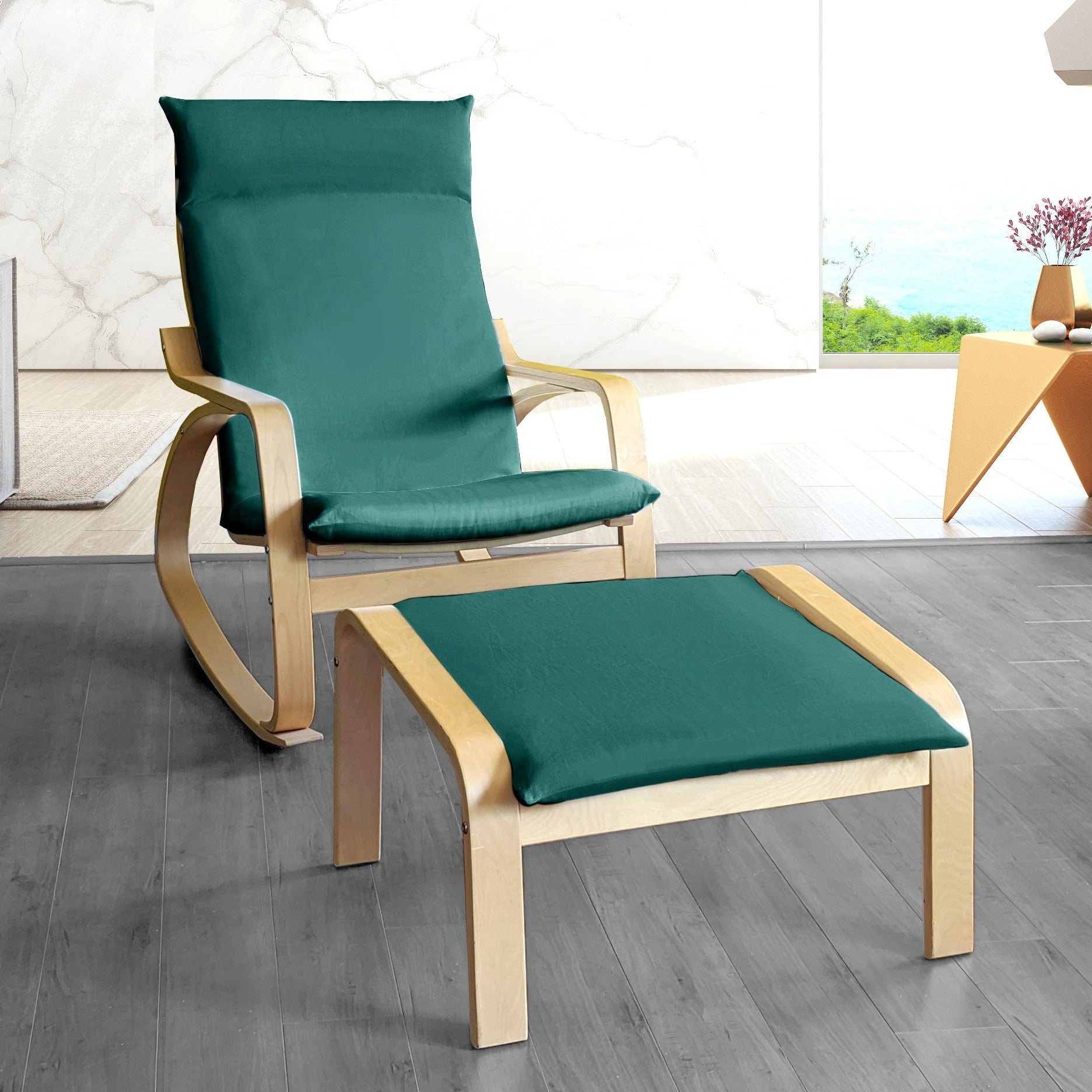 Poäng Armchair Ikea Footstool Cover Poang IKEA POÄNG Chair And