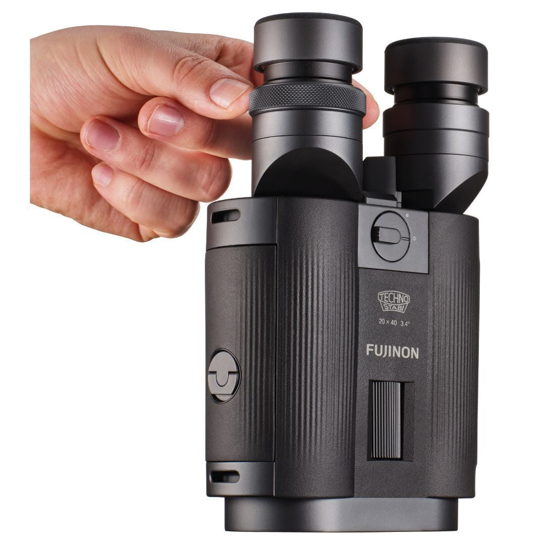 Fujifilm FUJINON TECHNO-STABI TS-L2040 High-Magnification Lightweight Binoculars with Electronic Stabilization and Extra-low Dispersion Glass