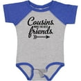 thumbnail image 3 of Inktastic Cousins Make the Best Friends with Arrow Boys or Girls Baby Bodysuit, 3 of 5