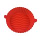thumbnail image 1 of Revestimiento de silicona para freidora de aire antiadherente cesta de freidora vaporizadores alfombrilla de aceite (rojo) Tmvgtek Libre de BPA, 1 of 9