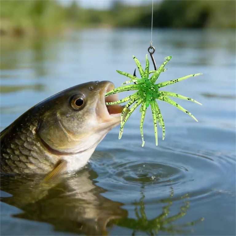 dice fishing lure Rubber  The Hook Up Tackle Discover the latest innovation in the soft DeLong KILR Fuzzy Dice Bait