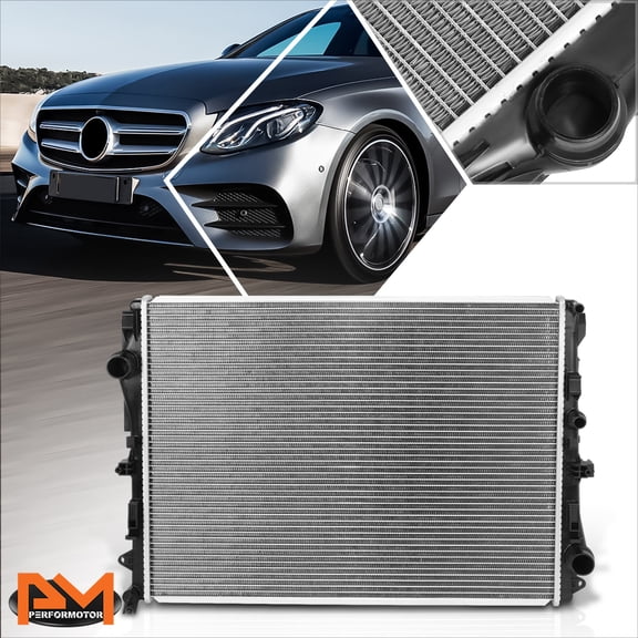 PM PERFORMOTOR for 18-23 Mercedes-Benz E300 S560 CLS450 AMG Aluminum Cooling Radiator DPI-13801