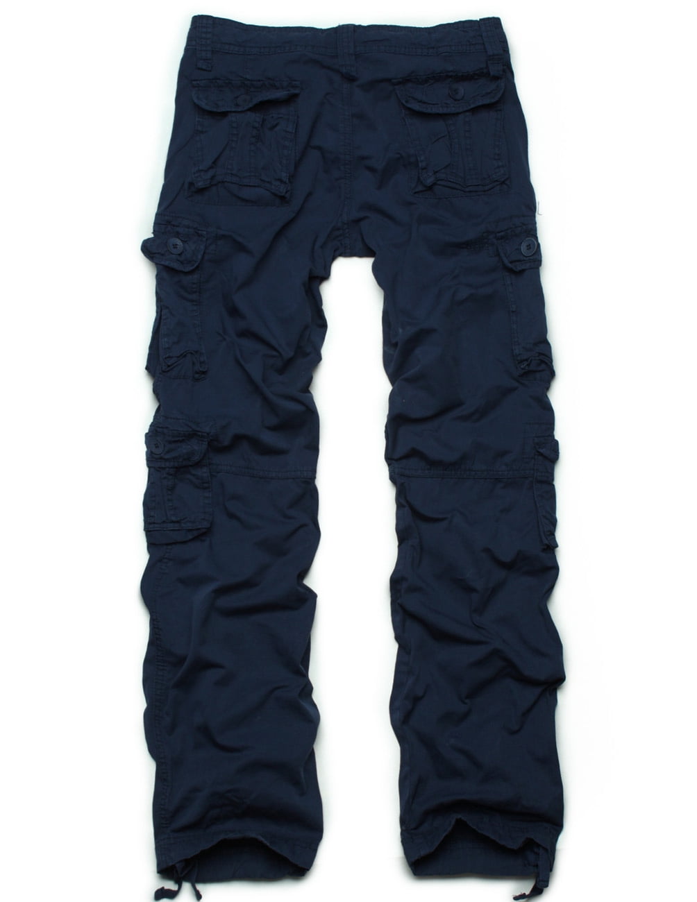 Women Cargo Pants Casual Solid Trousers with Pockets - image 4