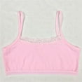 thumbnail image 2 of Girls' Cotton Cami Crop Training Bra, Breathable Little Kids Sport Bralette with No Padding, 2 of 5