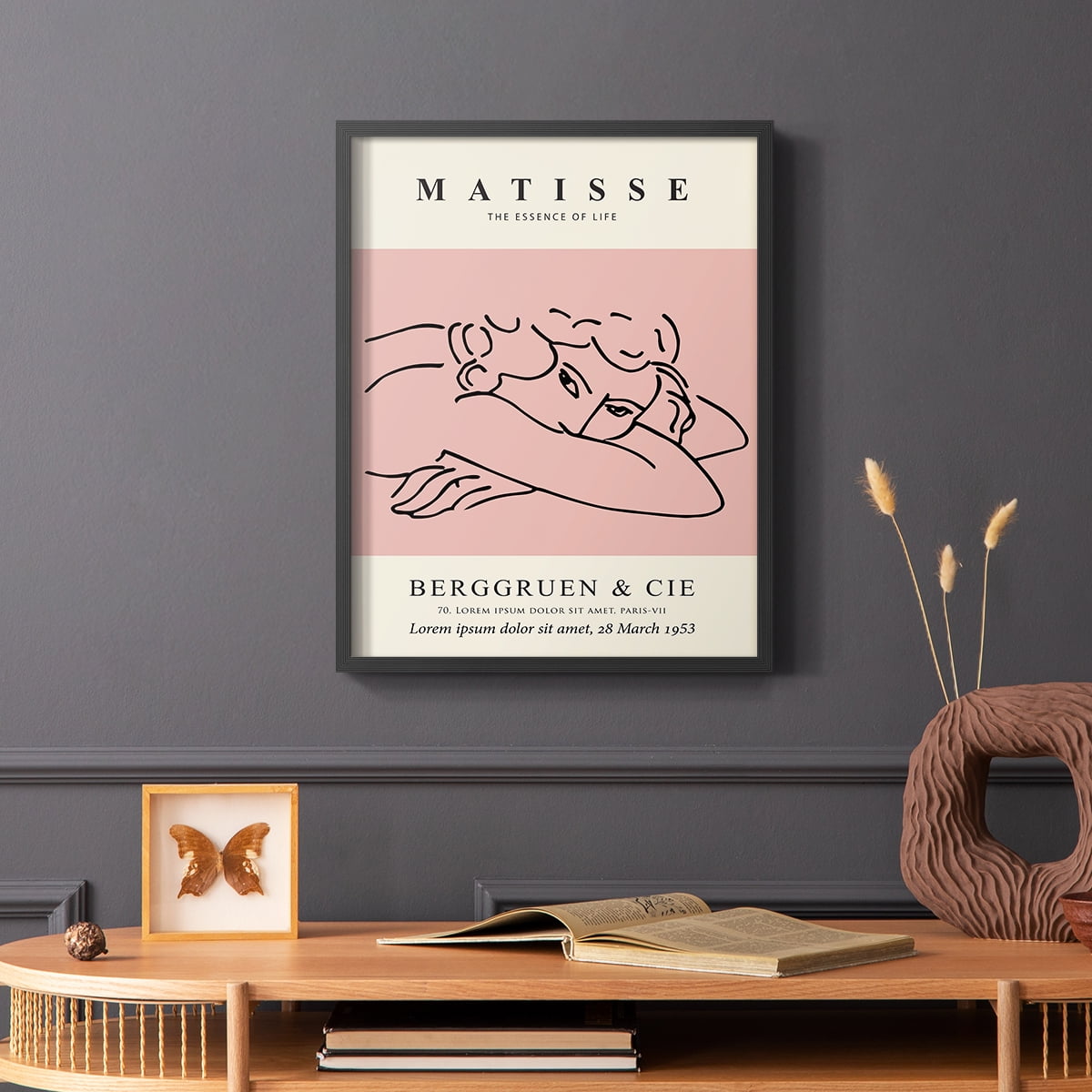 Matisse LI Framed Print - Solid Wood