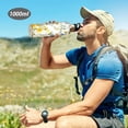 thumbnail image 6 of Yayeee 20oz Insulated Water Bottle Double Wall Stainless Steel with Flip Straw Lid, Yellow Floral, 6 of 7