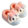 thumbnail image 2 of KANG Cozy Winter Girls Slippers With Adorable Rabbit Design Soft Sole Indoor Shoes For Toddlers And Kids Warm Lined Home Footwear For Cold Weather Comfort, 2 of 6