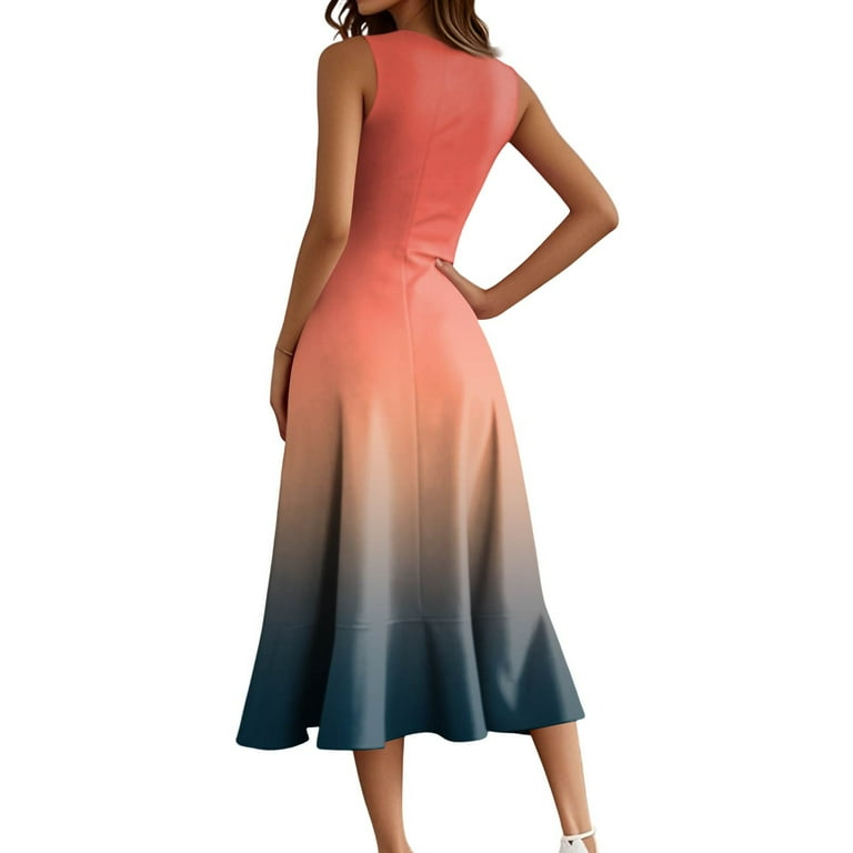 green emerald velvet dress Watermelon satin long prom dress, cheap formal dress SEW0192 – SELINADRESS main image 1