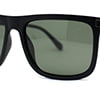 Matte Black Solid Green