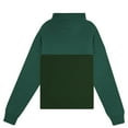 thumbnail image 6 of Jjayotai Women's Oversized Batwing Sweaters, 2024 Fall Outfits Crewneck Colorblock Ribbed Knit Trendy Pullover Tops Green M, 6 of 7