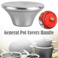 thumbnail image 3 of 1pcs Oven Knob Stainless Steel Pot Pan Lid Cover Handle UK Replacement New Y99C, 3 of 6