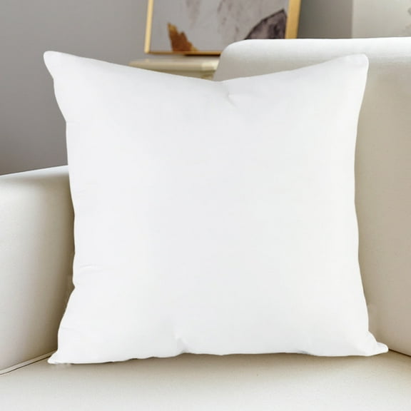 Blaxill White Cushion Covers, White Pillowcases 17.7"x17.7", Home Decor, Living Room/Bedroom