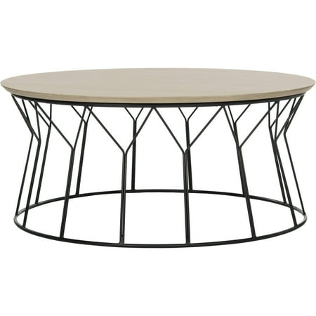Safavieh Deion 35 Round Retro Mid Century Coffee Table Multiple Safavieh Deion 35 Round Retro Mid Century Coffee Table Multiple Colors