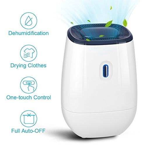 Trustech Dehumidifier 41oz Capacity Electric Dehumidifier