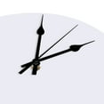 Retro Sheet Music Flower Bird Wall Clock Silent Digital Clocks for Home