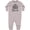 AC-Heather Grey, variant on Nanny and Poppy Love Me Baby Fleece Romper