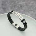 thumbnail image 4 of One Day At A Time Sobriety Gifts, Personalized AA AF NA Soberness Recovery Silicone Bracelet, Inspirational Recovering Anniversary Milestone Bangle, 4 of 7