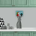 thumbnail image 4 of Caroline's Treasures BB1835TH68 Snowman with Smooth Black and Tan Dachshund Leash or Key Holder, Triple, multicolor, 4 of 4