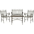 thumbnail image 2 of Leah Outdoor Traditional 4 Piece Glam Living Set, 2 of 5