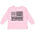 thumbnail image 3 of Inktastic Parkinson's Awareness Gray Ribbons and Flag Boys or Girls Long Sleeve Toddler T-Shirt, 3 of 5