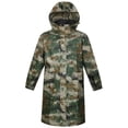 thumbnail image 3 of Chubasquero con capucha Chaqueta rompevientos impermeable resistente Poncho de lluvia Prendas de para proteger para adultos Mujeres Hombres , XL SG DYNWAVEMX Chubasquero con Capucha, 3 of 8