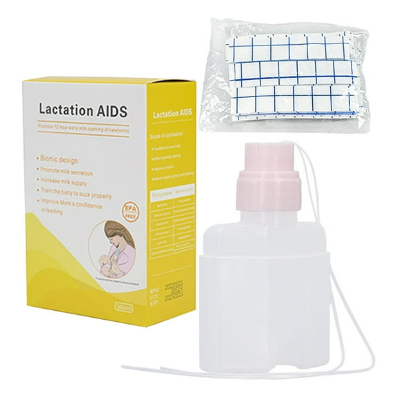 LAILLSH Milk Baby Bottle Assist Set,Ergonomic Milk Supplementer Milk Buddy Baby Bottle Aid A Convenient Tool Parenting Assistant Abs for Assisted Feeding - 2025 New Arrival🔥