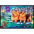 thumbnail image 1 of Carolines Treasures 7520MAT Tapis Intérieur Extérieur 18 x 27 Po. Norwich Terrier, 1 of 4