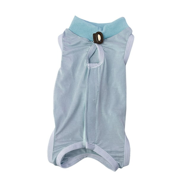 TIELUTT Combinaison de Récupération pour Chat pour Chien Femelle Mâle Léchage Abdominal Chien Femelle Chaleur Chiot Entraînement Bande Ventrale Garçon Chien Jetable Mâle pour Chiens Enveloppe Chien Chaleur Femelle Moyen