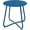 Peacock Blue, variant on Hemoton Outdoor&Indoor Steel Patio Side Table, Weather Resistant Outdoor 18-inch Small Round End Table for Patio, Yard, Balcony, Garden,Poolside, Living Room, Bedroom, Black