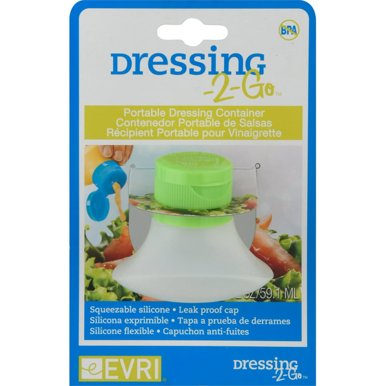 Dressing-2-Go - Portable Salad Dressing Container