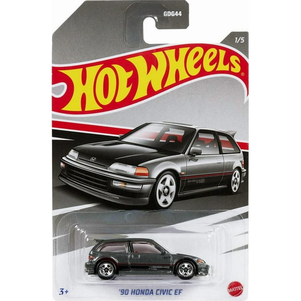 Hot Wheels Honda Civic Anniversary-1990 Honda Civic EF, 1 Toy Car