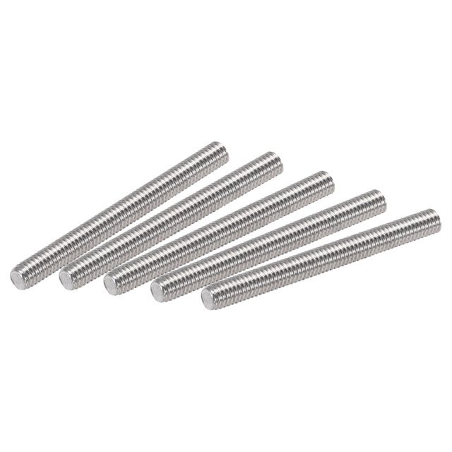 Unique Bargains M3 x1.18' Fully Threaded Rod 304 Stainless Steel Right Hand Threads 10 Pack