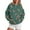 Blackish Green, variant on Bovemsi Sweatshirt for Women Football Graphic Hoodies Sweatshirts Fans Pullover Shirt With Pockets Comfort Hoodie