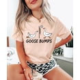 thumbnail image 4 of Goose Bumps Volleyball Unisex Shirt Funny Sports T-Shirt for Adults, Teens & Kids Peach Shirt Adult X-Large, 4 of 5