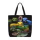thumbnail image 1 of Easygdp Colorful Viper Snake Bolsa Tote para Mujer, Bolso de Hombro para Trabajo, Playa, Viajes, Compras y Supermercado, 1 of 7