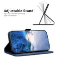 thumbnail image 2 of Wallet Case for Google Pixel 8, Magnetic PU Leather Kickstand Flip Cover with 3 Card Slots Holder TPU Shockproof Interior Folio Phone Case Compatible for Google Pixel 8, Blue, 2 of 8