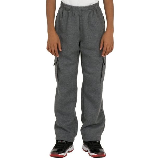 vibes men's fleece cargo sweatpants