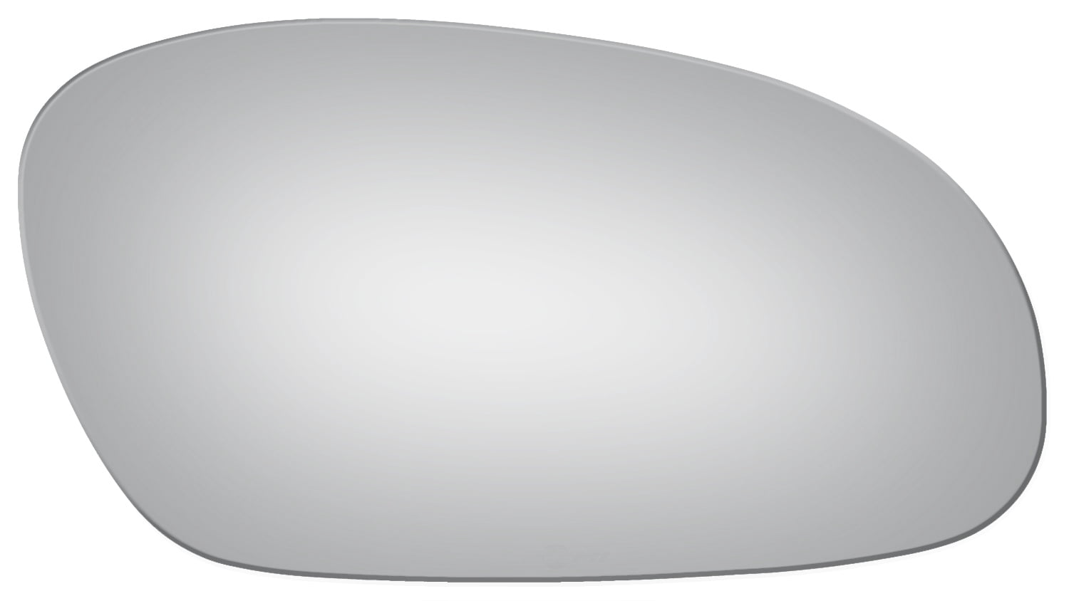 Burco Side View Mirror Replacement Glass - Clear Glass - 3553