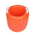 thumbnail image 1 of Outdoor Multi-functional Porable PVC Inflatable Ice Bucket Foldable Bucket Storage Bucket (Orange), 1 of 4